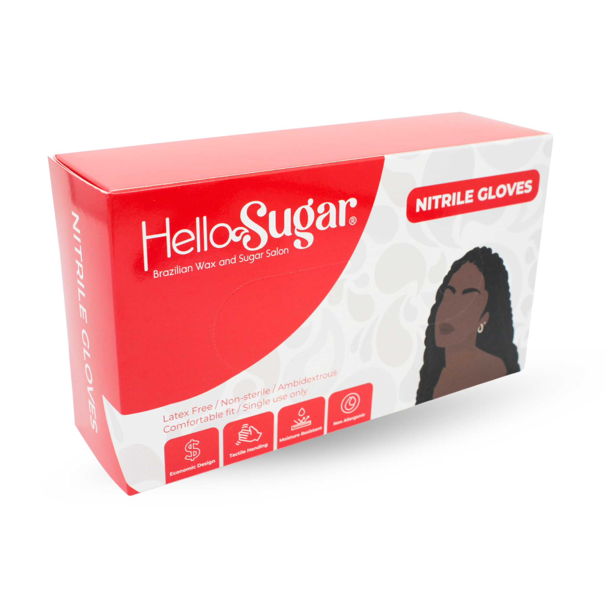 HS Nitrile Gloves - XS - Light Pink | 1 Case | 10 Boxes