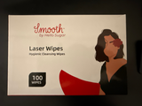HS 8 Inch Laser Wipes | 1 Case | 18 Boxes | 100 Wipes