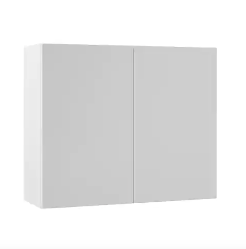 HS Wall Cabinet | 36" | White Slab Door | 1 Unit