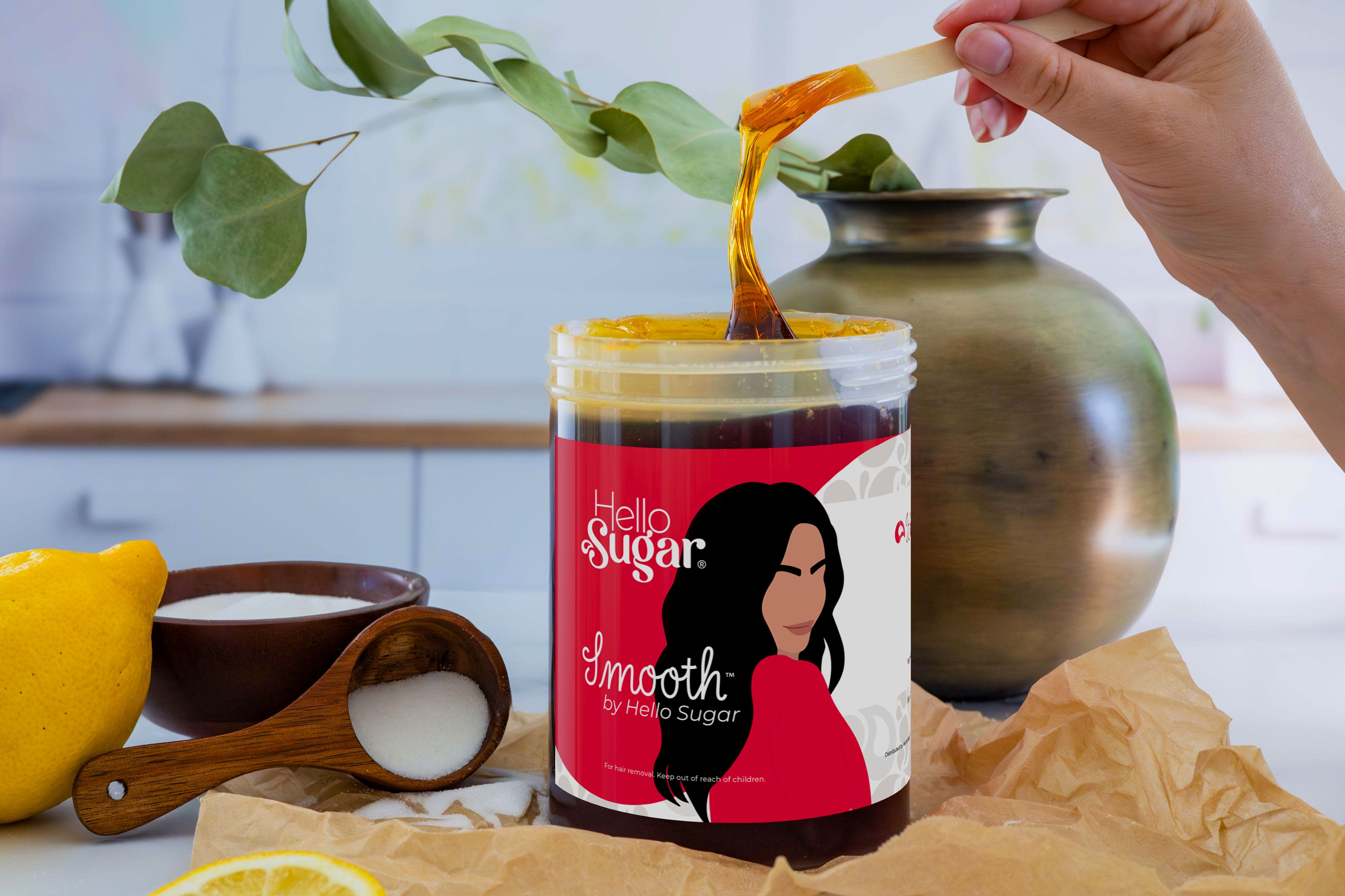 HS Organic Sugar Paste | 1 Case | 6 Jars