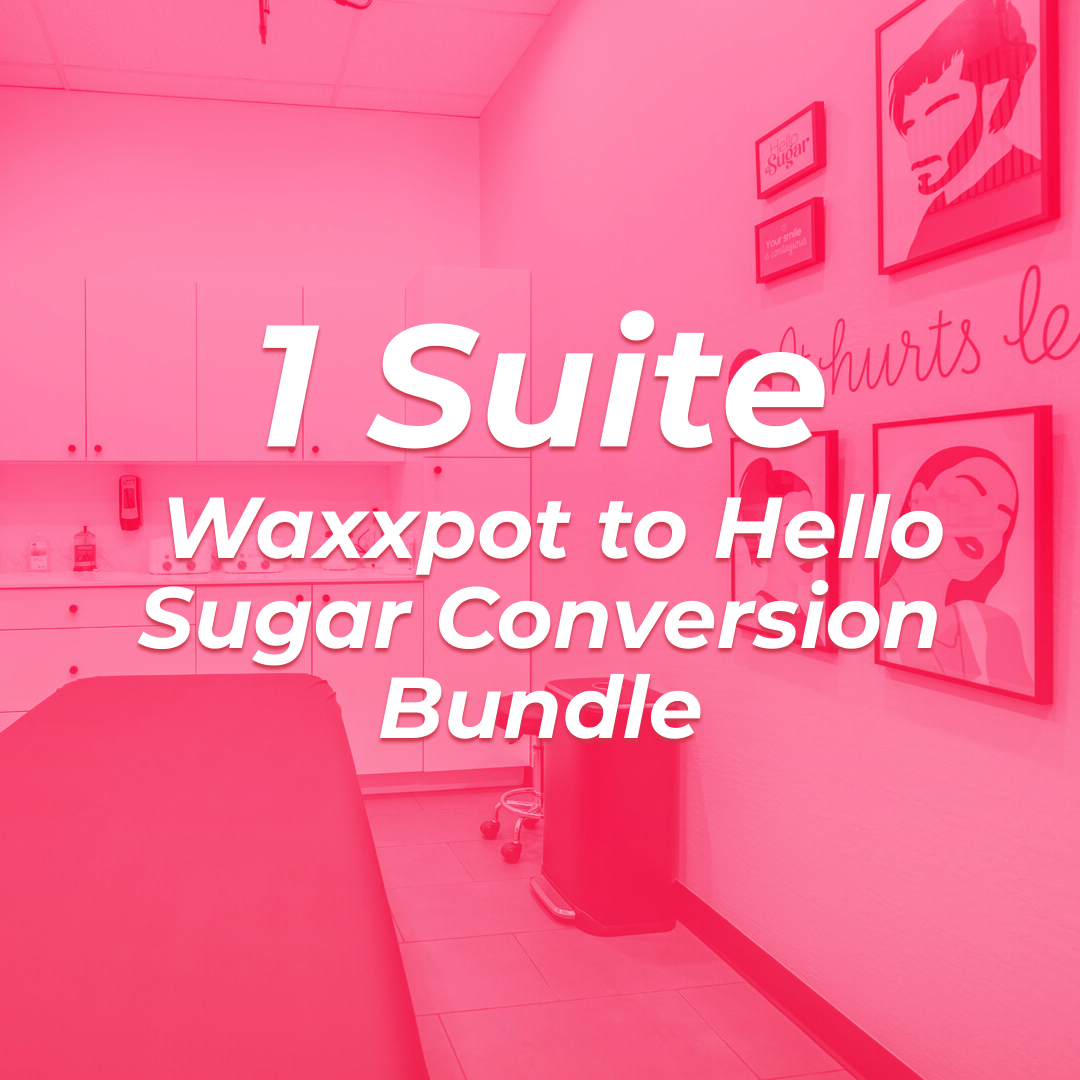 1 Suite Waxxpot to Hello Sugar Conversion Bundle – Hello Sugar Supplies