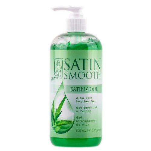 SATIN SMOOTH Satin Cool Aloe Vera Skin Soother 16oz (case of 12) SSWLA16G